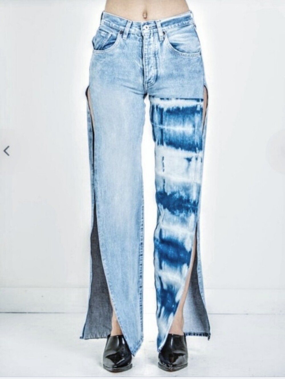 Levi's Split Arrow Jean Ocean Shibori sz 25